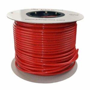 1/4 Poly Tubing, 500ft Spool, Red, John Guest